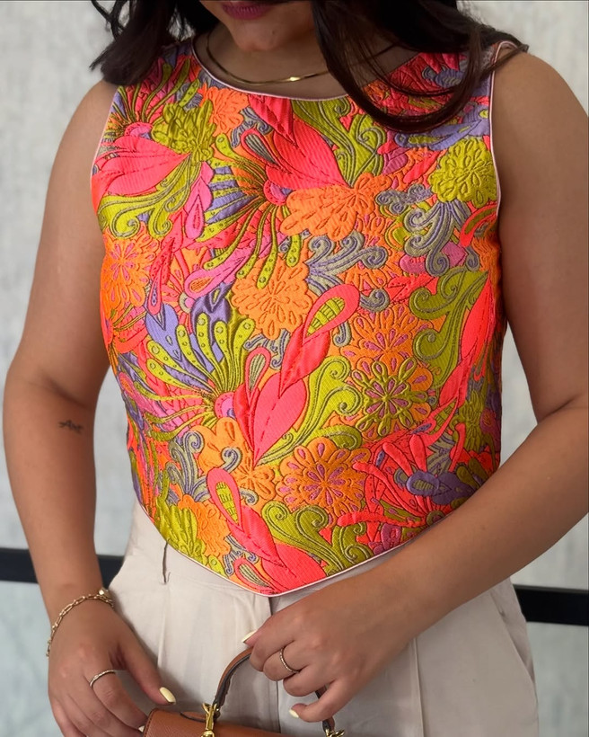 کراپ تاپ flor