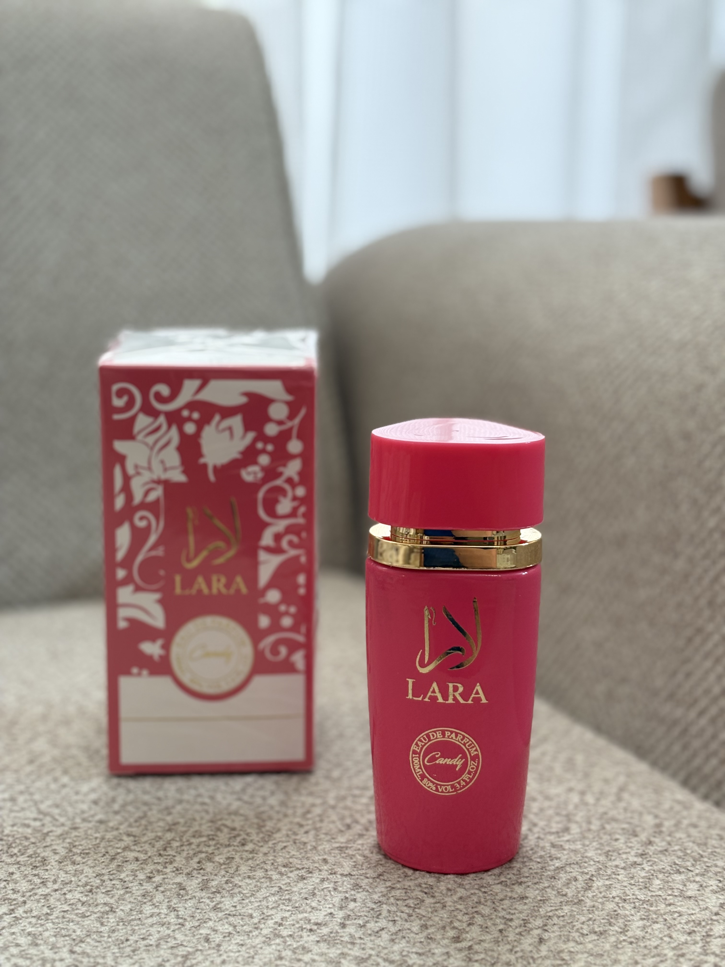 ادوپرفیوم لارا کندی سرخابی اماراتی(رایحه یارا کندی) 100ml