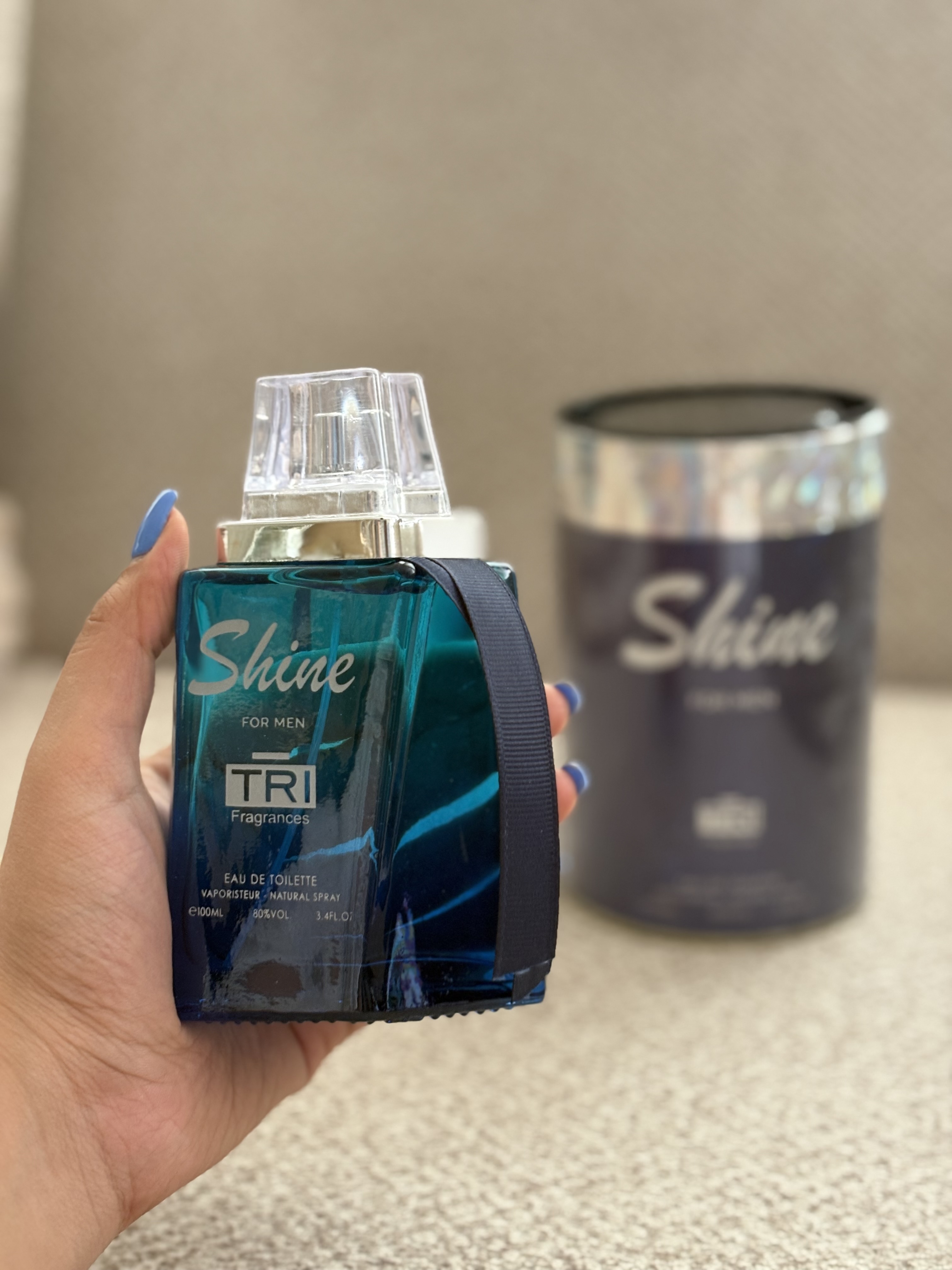 ادکلن شاین ابی(شالیز)شرکت اماراتی tri حجم 100ml