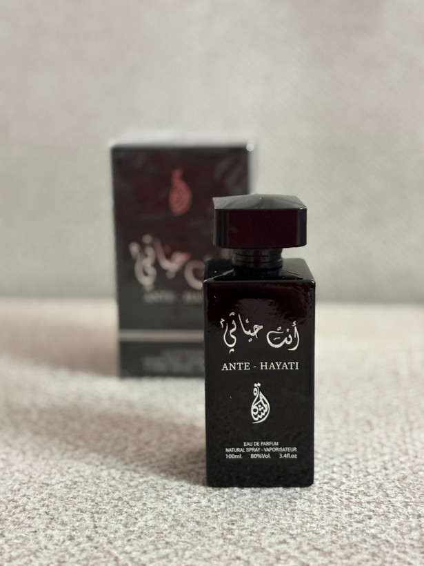ادکلن انت حیاتی مشکی حجم صد میل اماراتی